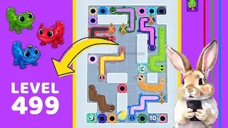 Gecko Out Level 499 Solution Walkthrough