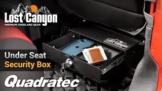 Lost Canyon Under Seat Security Box for Jeep Wrangler JL & Gladiator JT