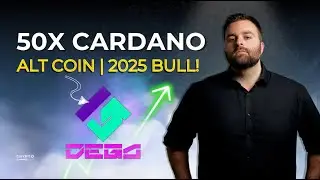 50X Cardano Altcoin for the 2025 Bull Run 🚀 | $DEGA Crypto Gem 🔥
