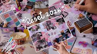 ✨🎯RESET 2026 con intención | journal, vision board y papelería📚📌