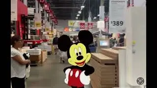 Mickey At IKEA 