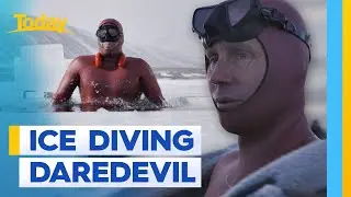 Aussie ice diver sets new record | Today Show Australia