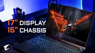 AORUS 17X - 17-inch Display in a 15-inch Chassis | Feature Highlight