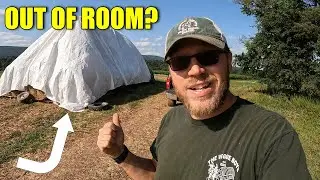I CAN'T BELIEVE THIS WORKED (Round Bale Stacking On The Farm)