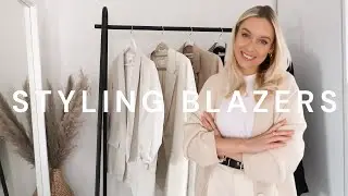 HOW TO STYLE BLAZERS FOR SPRING! STYLING TIPS AND 10 OUTFIT IDEAS STYLING SPRING BLAZERS