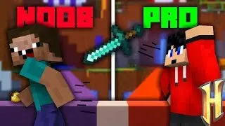 N00B to PRO | Hypixel The Bridge Montage | Minecraft