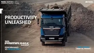 The all-new Tata Prima 3540.K. Engineered to be unstoppable.