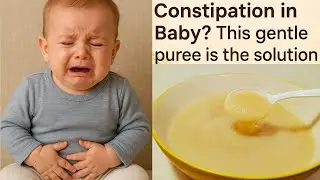 Baby Constipated? This Easy Pear Puree Works FAST! 🍐 (6+ Months) 🍐