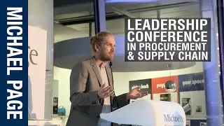 Michael Page Procurement and Supply Chain Conference