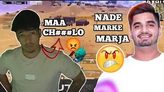 SCOUT SUPER ANGRY FOR NOT LISTENING HIS CALLS 😡 | BGMI