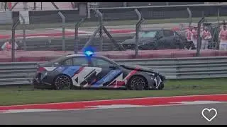Safety Car crash at MotoGP of Americas