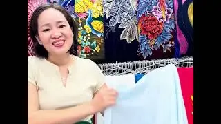 Áo dài may 3 tiếng lấy đẹp nổi tiếng uy tín nhất chợ An Đông.tiệm #aodai THUẬN HƯƠNG chuyên thiết kế