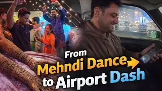 From Mehndi Dance to Airport Dash ✈️ Full Wedding Vlog #wedding #airport #friends #family #ahmedabad