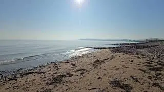 Dunster Beach Morning High Tide | Somerset Coast Scenery | 30th April 2025