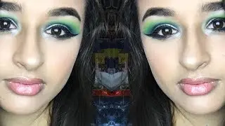 Mermaid Smokey Eye Makeup Look