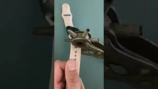 Add an additional hole on silicone strip using leather hole puncher