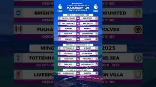 Jadwal Liga Inggris Pekan 10 - Nottingham vs Man United #ligainggris2025 #jadwalligainggrismalamini