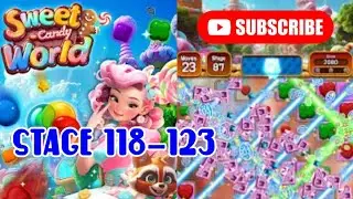 Sweet Candy World | Stage 118-123 [guide]