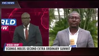 TVC's Femi Akande Gives Updates As ECOWAS Holds Second Summit On Niger