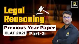 CLAT 2021 | Legal Reasoning #2 | Previous Year Paper Most Important Questions | Hassib Sir