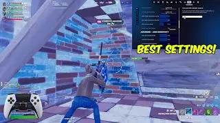 *NEW* Best Controller Settings + Sensitivity For Fortnite Chapter 7! (PS4/PS5/XBOX/PC)