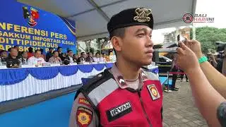 Polri Bongkar Impor Ilegal Pakaian Bekas di Bali Sita Aset Puluhan Miliar
