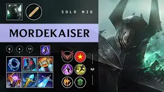 Mordekaiser Mid vs Galio - VN Grandmaster Patch 26.01