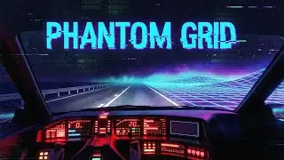 Phantom Grid | Dark Synthwave Night Drive in D Minor