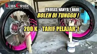 Tutorial Cat Velg Tanpa Lepas Ban Tanpa Lepas Jari Jari