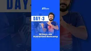 Day 3 of an intense day of learning at the 90-day Job Guaranteed Bootcamp!