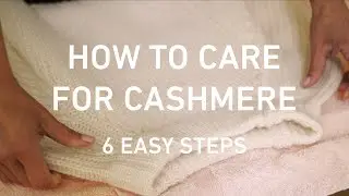 How To Wash A Cashmere Sweater | 6 Easy Steps | Iris von Arnim I 2024