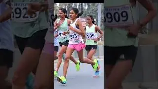 Girls Marathon 42.2 km #virel #shortsvidio #lucknow #trendin