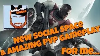Destiny 2 NEW social space & AMAZING TITAN!