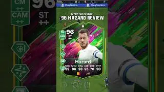 96 Hazard SBC Review in EA FC 25, overpriced but could become interesting with EVOs 👀 #shorts #short