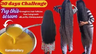 Extreme hairgrowth serum Vitamin C Hair serum |Orange peel hair serum@KamalisDiary #hairserum #hair