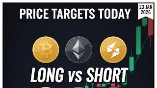 #GOLD#BITCOIN#ETH#SOL#BNB Long Vs Shorts Price Targets Today 23/01/2026 @aravindharajofficial 