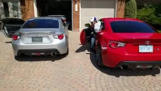 FRS UEL exhaust comparison.