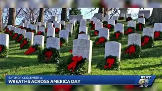 Wreaths Across America Day to honor fallen veterans around the country