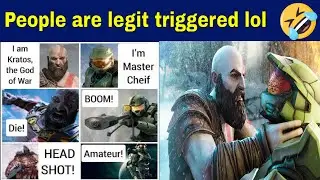 The Kratos vs Master Chief debate is hilarious