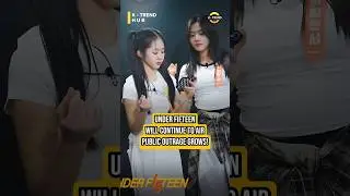 UNDER FIFTEEN will air despite backlash! What do you think? #UnderFifteen #under15 #kpop #shorts