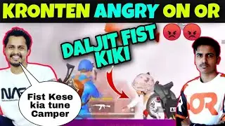 Kronten Angry On OR 😡😡 | Kronten Calls Mavi On Live Stream | Kronten Angry | OR Daljit fist👊 Kronten
