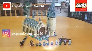 My LEGO Harry Potter 2018 Hogwarts Great Hall Set 75954