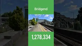 10 Most Used/Busiest Stations in Wales 2023/2024 #Shorts