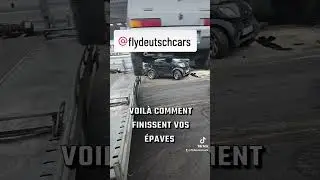 destruction dans un centre agr&eacute;&eacute; VHU pr&eacute;fecture #epave #destruction #vhu #hs #fiat