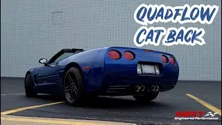 Corvette C5 MRT QuadFlow Axle-Back