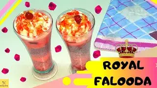 ROYAL FALOODA RECIPE (FALUDA) || SUMMER DESSERT RECIPES || HOW TO MAKE ROYAL FALOODA RECIPE ||