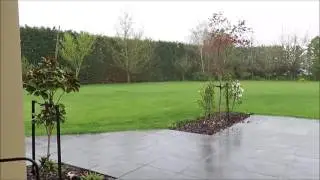Rain and Hail in Ohoka