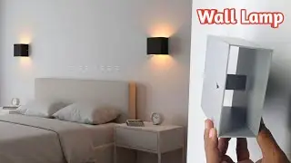 How to Make Decorative Wall Lamp for Home DIY Project Interior Wall Light