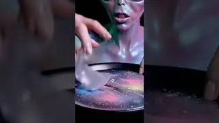 Slime therapy: Alien edition  #SlimeCrunch#ViralASMR #SlimeVibes #ASMRLife#SlimeSatisfying