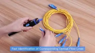 How to use Fiber Optic Visual Fault Locator(ORIENTEK T11P) Pen Shape Visual Fault Locator